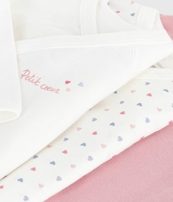 Set di body incrociati a maniche lunghe in cotone fantasia neonato variante 2