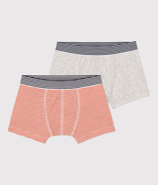 Confezione da 2 boxer bambino in cotone variante 1