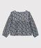 Blusa stampata in garza di cotone bambina ROVER/ MULTICO
