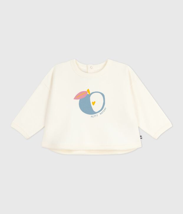 Felpa per neonati in morbido e caldo cotone MILK