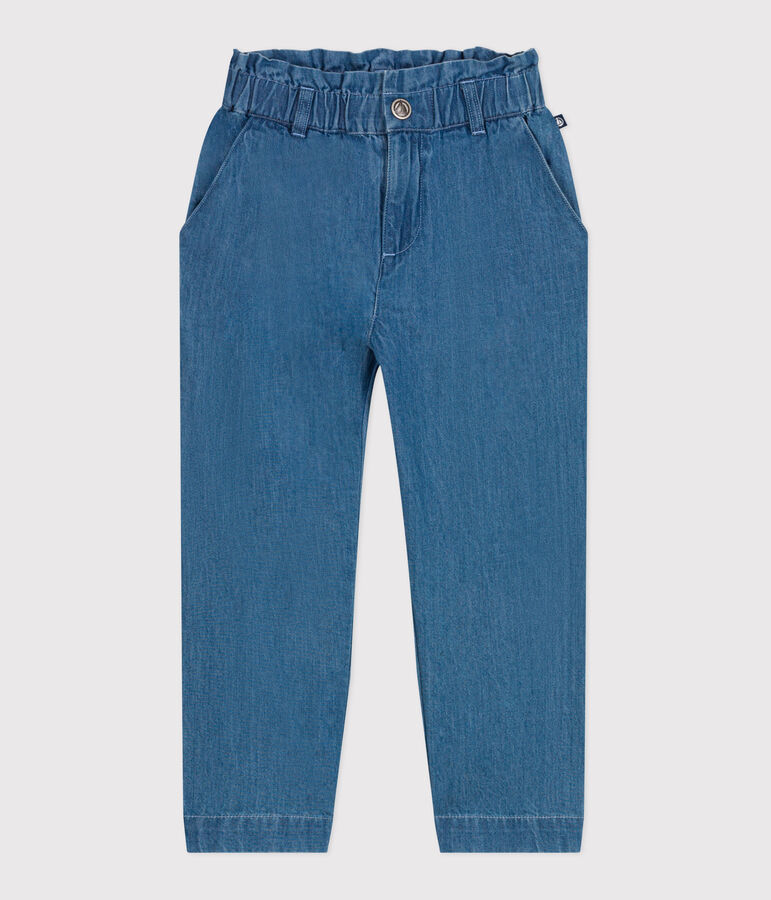 Pantaloni di jeans bambino blu DENIM CLAIR