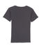 T-shirt bambino scollo a V con motivo grigio Maki