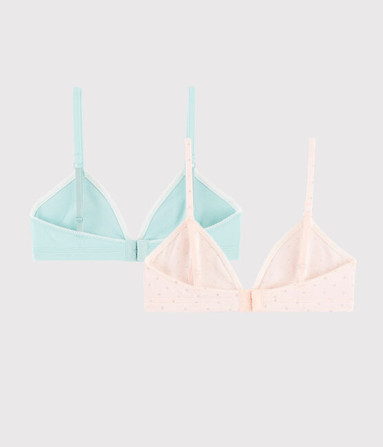 Confezione da 2 reggiseni glitterati ragazza variante 1