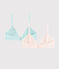 Confezione da 2 reggiseni glitterati ragazza variante 1