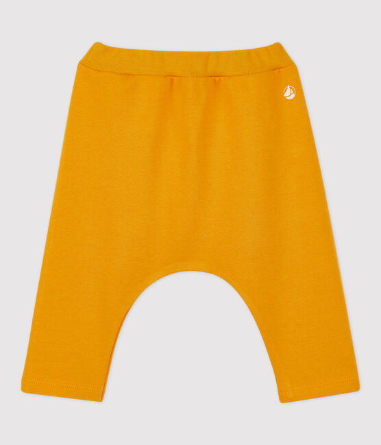 Pantaloni in molleton bebè. giallo BOUDOR