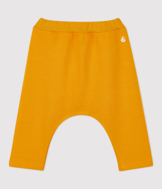 Pantaloni in molleton beb&egrave;. giallo