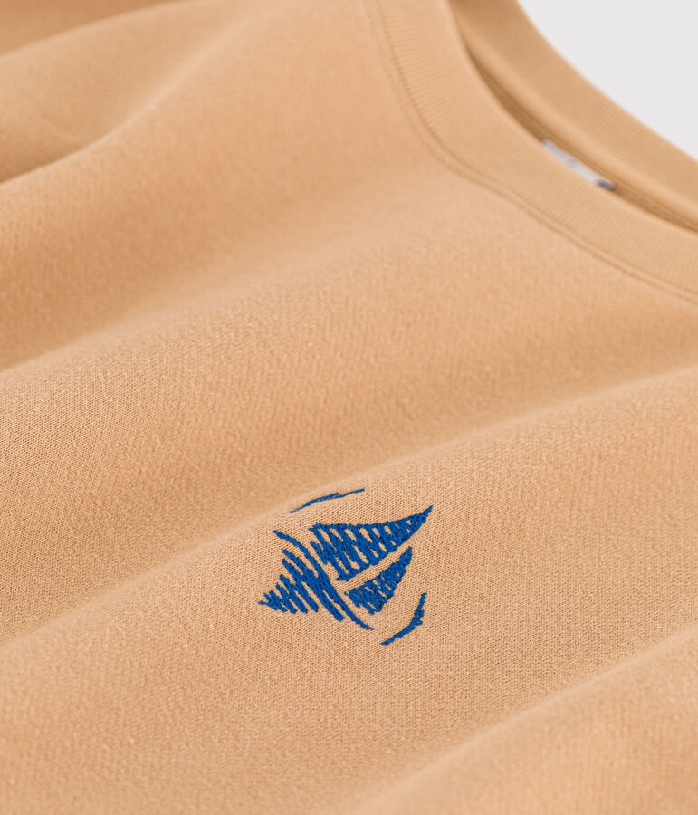 Felpa in molleton Donna beige TOURONE