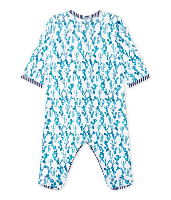 Tutina bebè bambino stampata bianco ECUME/bianco MULTICO