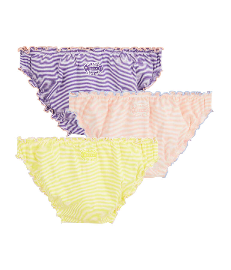 Confezione da 3 slip donna multicolore