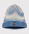 Cuffietta in maglia foderata in pile neonato blu BEACH/ AVALANCHE