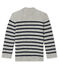 Pull in cachemire bebè maschio grigio BELUGA/blu SMOKING