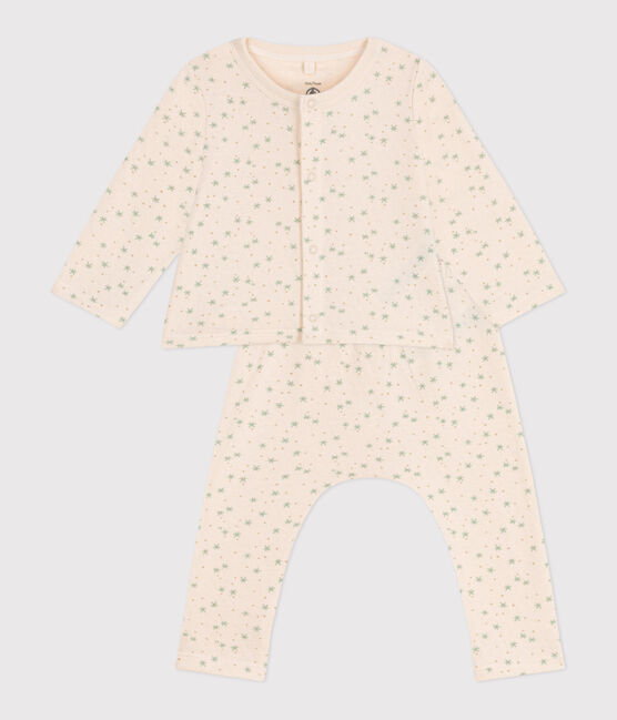 Set 2 pezzi in cotone neonato bianco AVALANCHE/ MULTICO