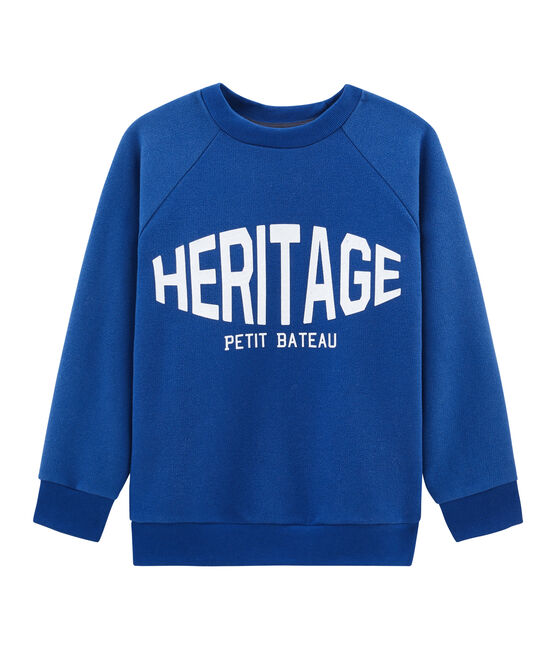 Felpa bambino blu LIMOGES