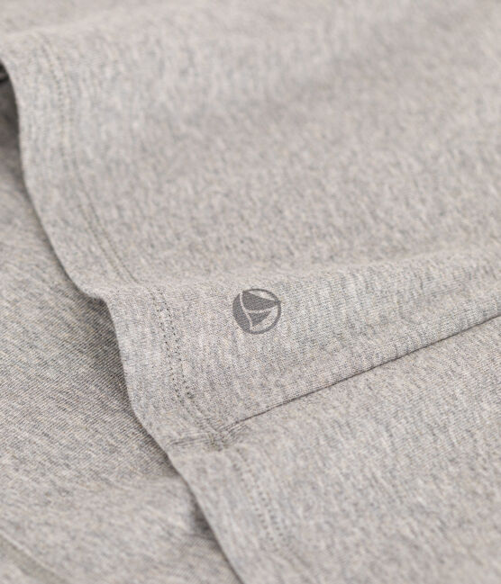 T-shirt L'ICONIQUE cocotte in cotone Donna grigio CHATON CHINE