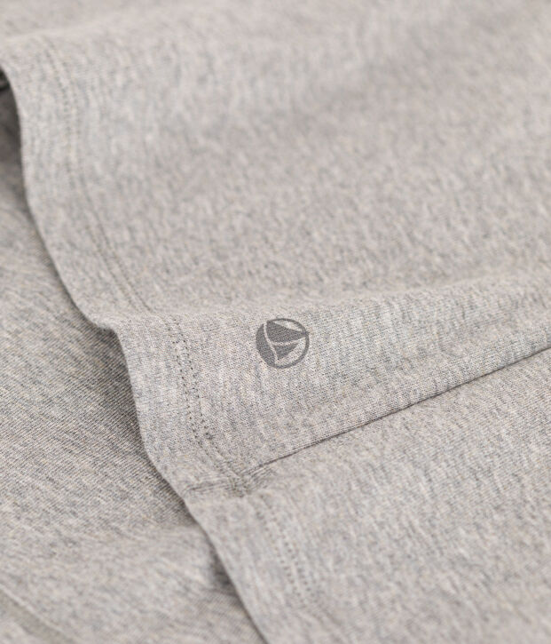 T-shirt L'ICONIQUE cocotte in cotone Donna grigio