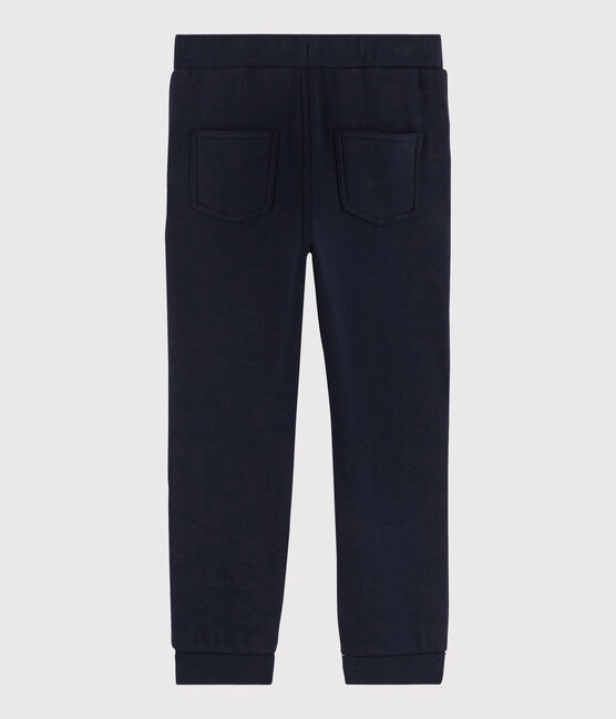 Pantaloni in felpa bambino blu SMOKING
