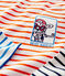 T-shirt bambina/bambino a maniche lunghe bianco MARSHMALLOW/ CAROTTE/ MULTICO