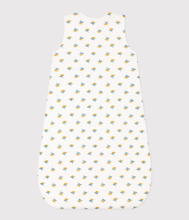 Sacco nanna a fiori in cotone TOG 2 bianco/multicolore
