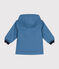 Impermebile iconico neonato blu BEACH