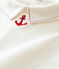 Body tee-shirtML per bebé maschio bianco MARSHMALLOW