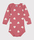 Body a maniche lunghe in cotone neonato
