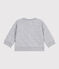 Cardigan in cotone spesso tinta unita neonato grigio FUMEE CHINE
