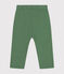 Joggers in cotone tinta unita neonato verde PALMERAIE