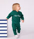 Felpa in cotone con ricamo Petit Bateau neonato