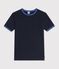 T-shirt a maniche corte in cotone tinta unita donna SMOKING