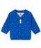 Cardigan bébé garçon en tubique blu DELFT/bianco LAIT