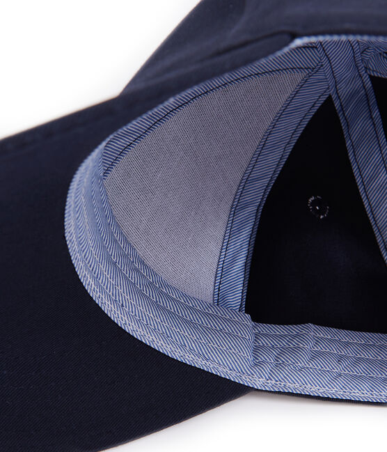Berretto con visiera bambino unisex blu SMOKING