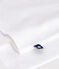 T-shirt Iconica a lupetto in cotone donna bianco ECUME