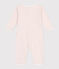 Pigiama senza piedini in cotone a fiori neonato MARSHMALLOW/ PANTY