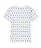 T-shirt bambino con stampe bianco ECUME/blu SOURCE