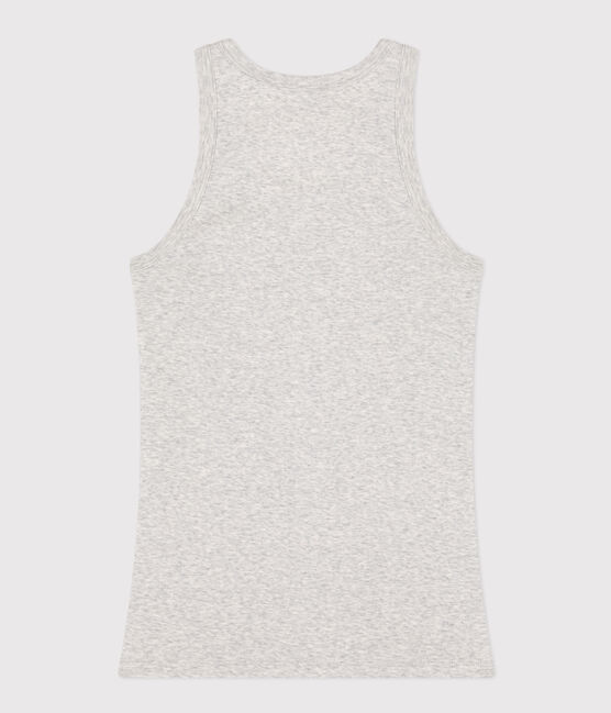 Canottiera L'ICONIQUE in cotone Donna grigio BELUGA CHINE