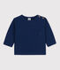 T-shirt maniche lunghe bebè in cotone
