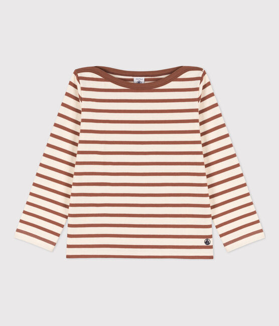 Marinière bambino unisex in cotone bianco AVALANCHE/ CINA