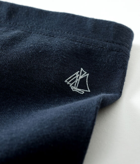 Leggins per bebè in cotone blu SMOKING