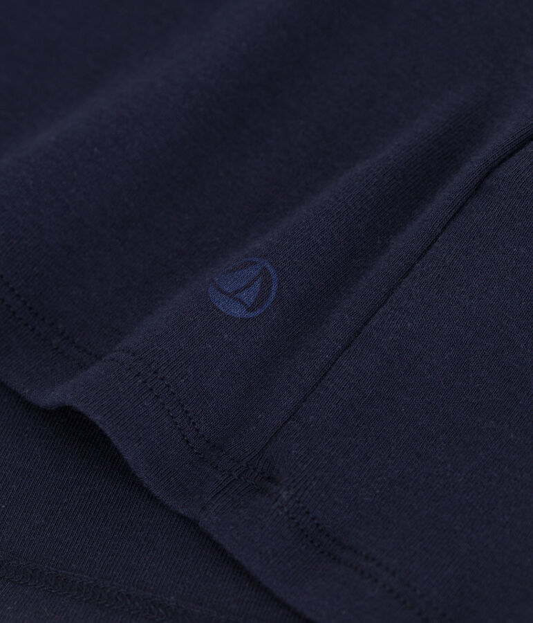 T-shirt donna L'Iconique Cocotte in cotone tinta unita blu