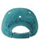 Cappellino da baseball maschietto in maglia a righe verde OLIVIER/bianco MARSHMALLOW