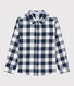 Camicia bambino a scacchi