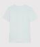 T-shirt a maniche corte in cotone tinta unita donna blu SPRAY