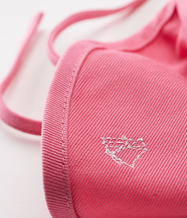 Cappellino sole beb&egrave; bambino e bambina rosa