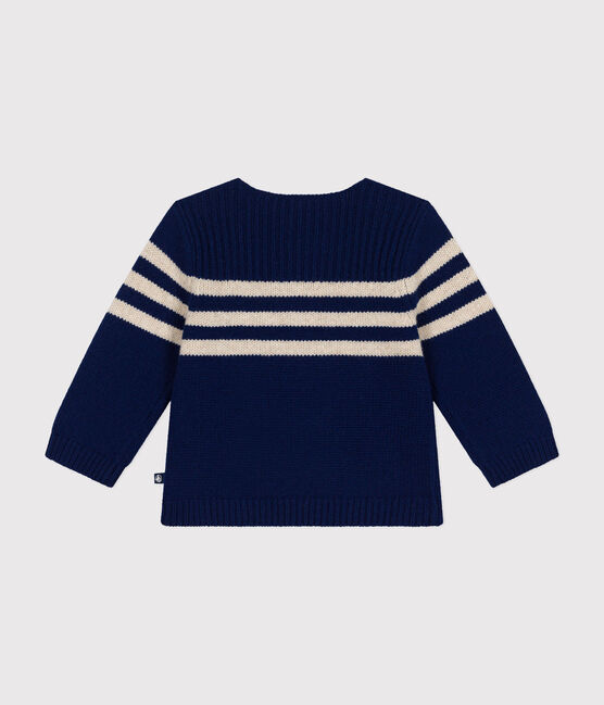 Pullover in maglia con lana blu MEDIEVAL/ AVALANCHE