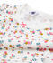 Camicia da notte bambina a costine bianco MARSHMALLOW/bianco MULTICO