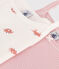Set di 2 canotte in cotone con granchi stampati bambino  variante 1