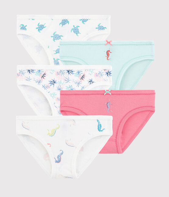 Confezione da 5 slip oceani bambina variante 1