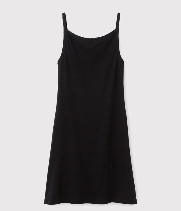 Abito con spalline Donna nero