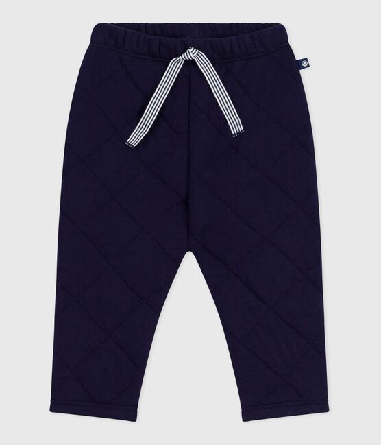 Pantaloni in cotone spesso tinta unita neonato SOIR