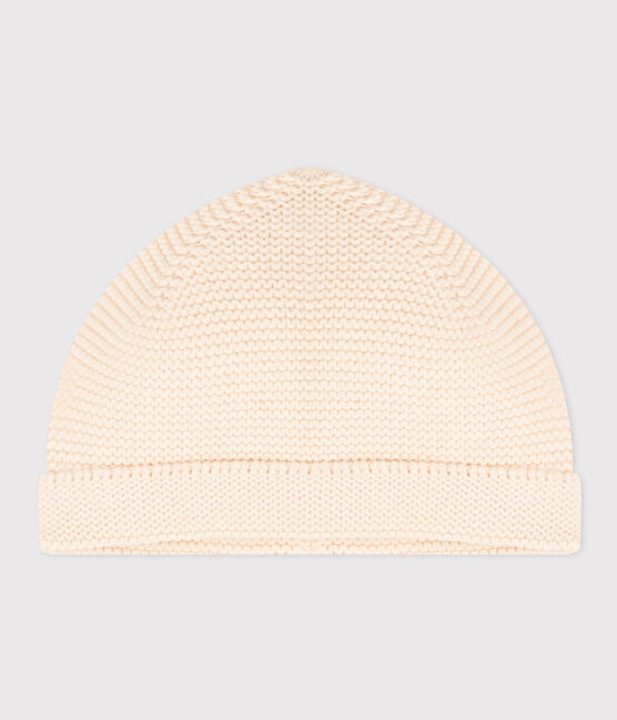 Cappellino in tricot ecru AVALANCHE